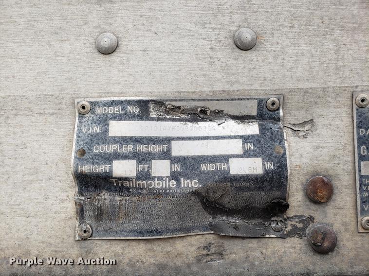 image for item AV9324 1997 Trailmobile dry van trailer