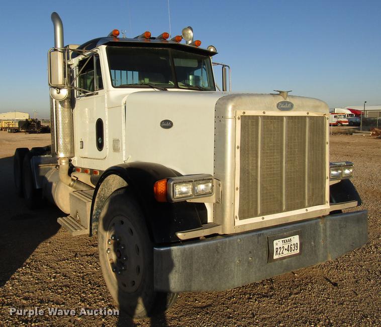 image for item DB6927 1995 Peterbilt 378 semi truck