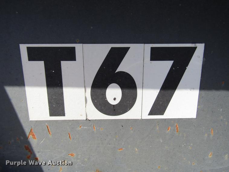 image for item DB6937 1973 Hyster drop deck equipment trailer