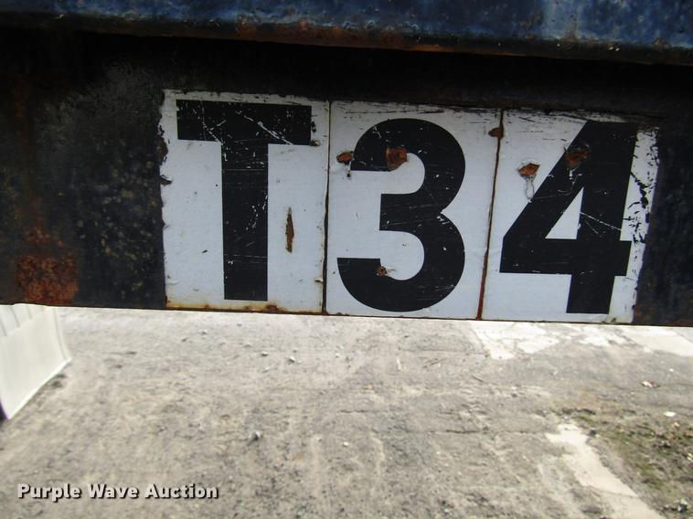 image for item DB6949 1980 Hobbs 80K-40 flatbed trailer