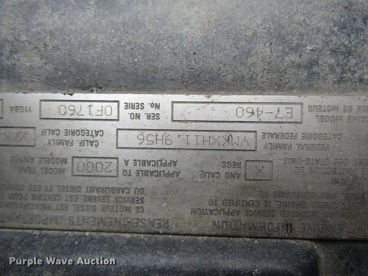 image for item DB6962 2001 Mack CH613 semi truck