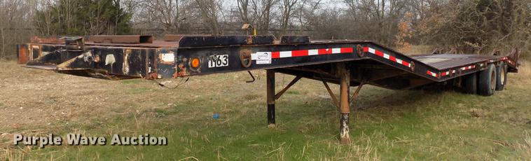 image for item DD3582 1978 Aztec drop deck trailer