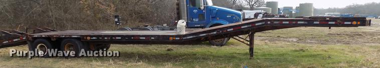 image for item DD3582 1978 Aztec drop deck trailer