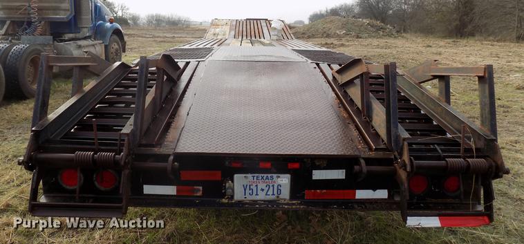 image for item DD3582 1978 Aztec drop deck trailer