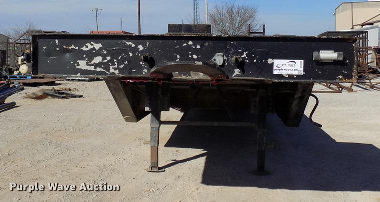 image for item DD3586 1984 Load King PCS352 drop deck equipment trailer