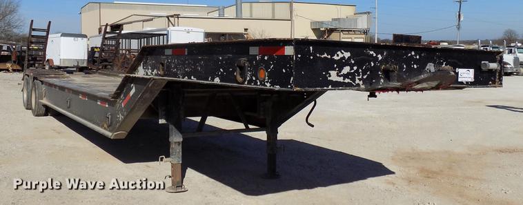 image for item DD3586 1984 Load King PCS352 drop deck equipment trailer