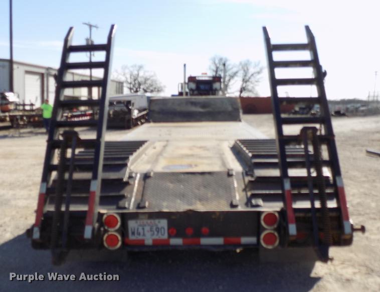 image for item DD3586 1984 Load King PCS352 drop deck equipment trailer