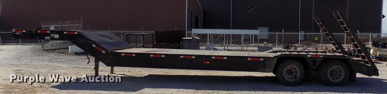 image for item DD3586 1984 Load King PCS352 drop deck equipment trailer