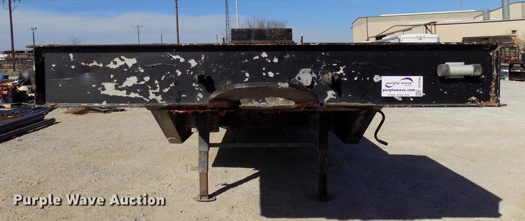 image for item DD3586 1984 Load King PCS352 drop deck equipment trailer