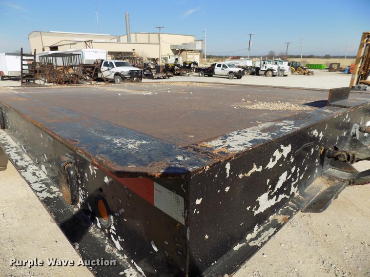 image for item DD3586 1984 Load King PCS352 drop deck equipment trailer