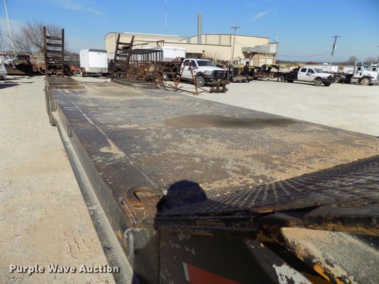 image for item DD3586 1984 Load King PCS352 drop deck equipment trailer