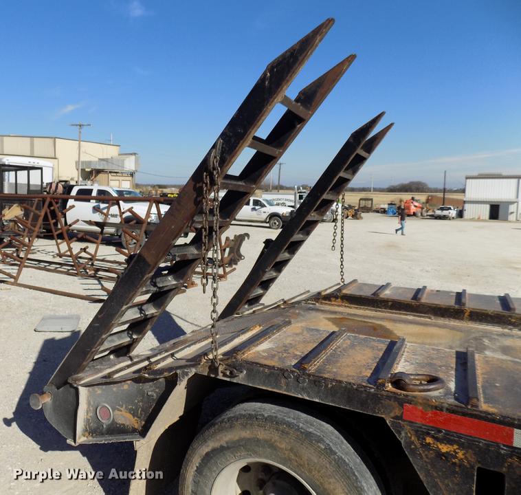 image for item DD3586 1984 Load King PCS352 drop deck equipment trailer