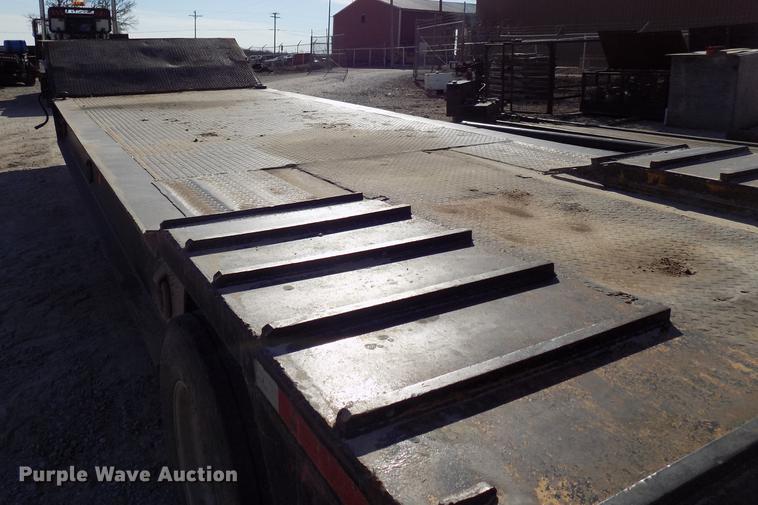 image for item DD3586 1984 Load King PCS352 drop deck equipment trailer