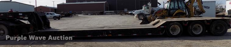 image for item DD3587 1985 Williams lowboy equipment trailer