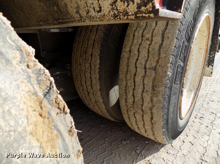 image for item DD3587 1985 Williams lowboy equipment trailer