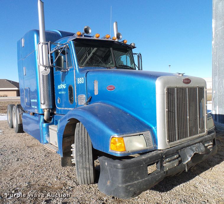 image for item DD5980 1998 Peterbilt 377 semi truck
