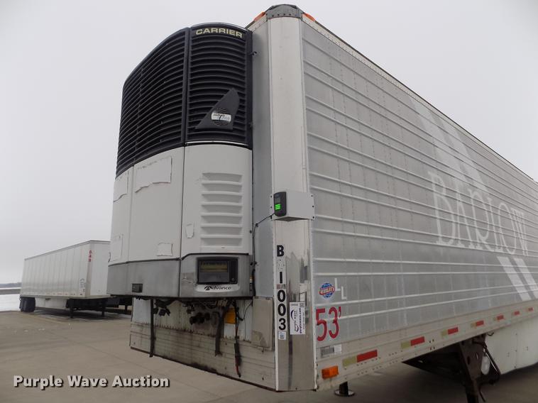 image for item DE0431 1999 Utility Trailers VS2R refrigerated van trailer