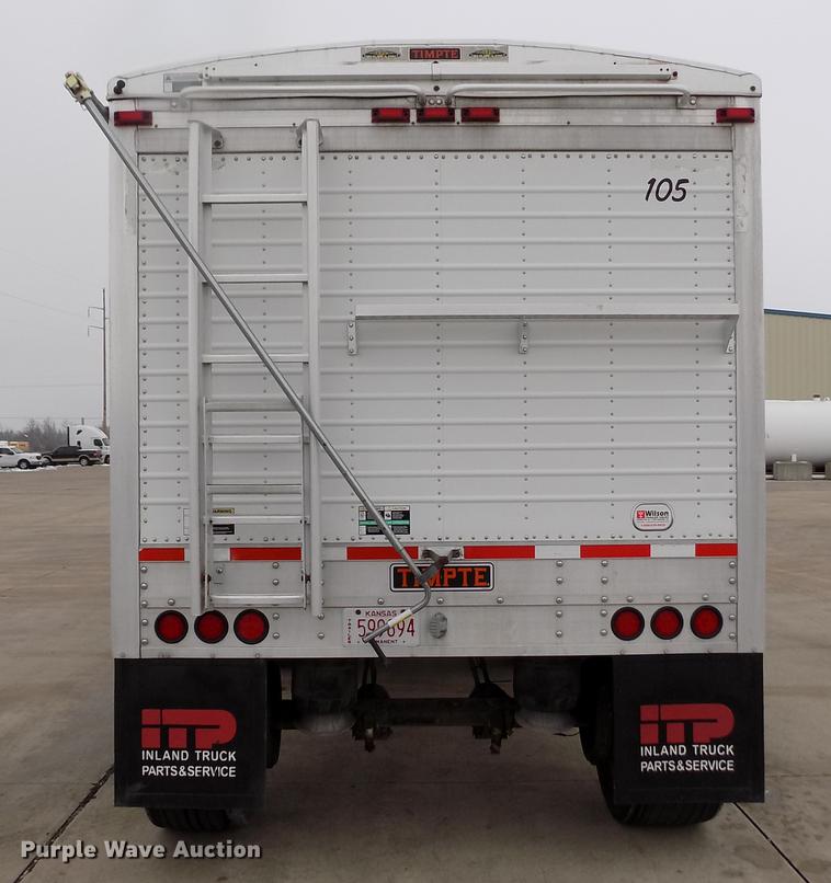 image for item DE0435 2008 Timpte Super Hopper double hopper bottom grain trailer
