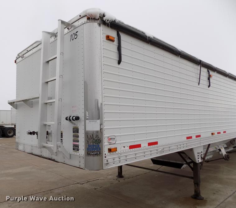 image for item DE0435 2008 Timpte Super Hopper double hopper bottom grain trailer