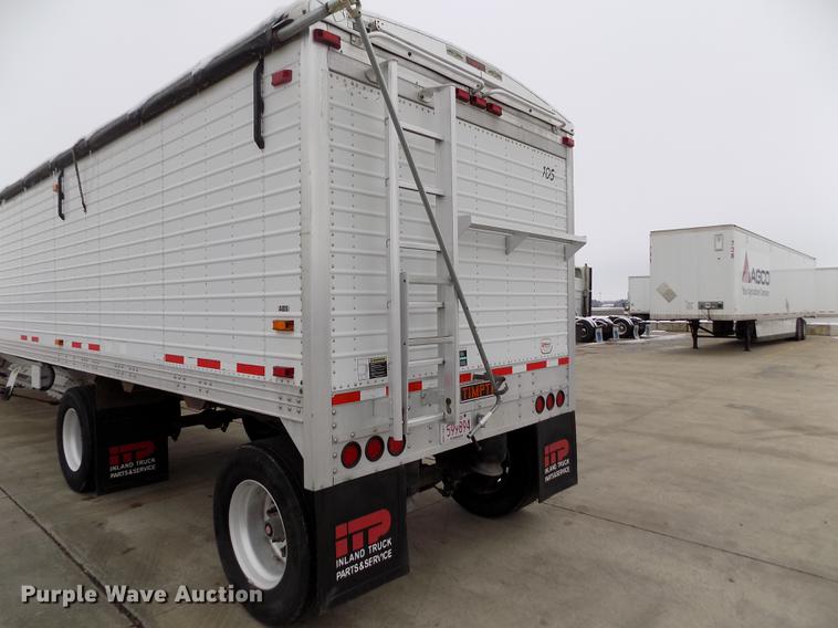image for item DE0435 2008 Timpte Super Hopper double hopper bottom grain trailer