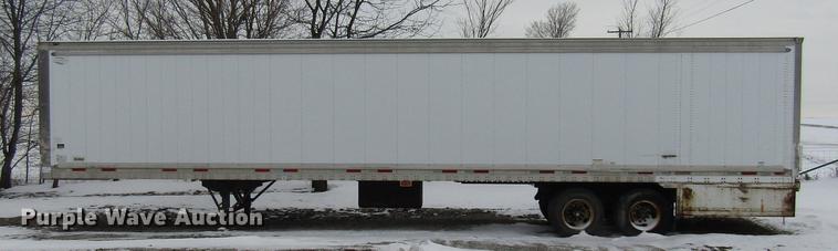 image for item DE5975 2007 Wabash dry van trailer