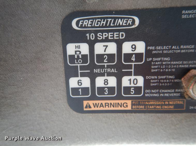 image for item DE6000 2005 Freightliner Business Class M2 semi truck