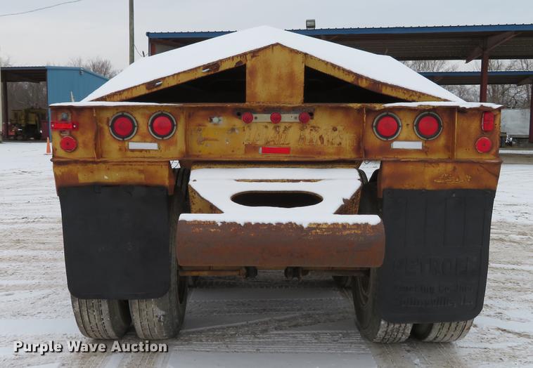 image for item DG3823 1980 Load King 2030 bottom dump trailer