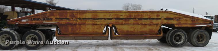 image for item DG3823 1980 Load King 2030 bottom dump trailer