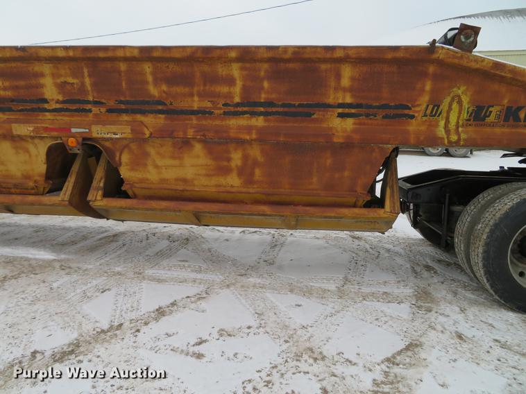 image for item DG3823 1980 Load King 2030 bottom dump trailer