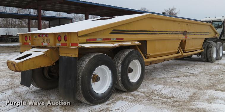 image for item DG3825 1979 Load King 2030 bottom dump trailer
