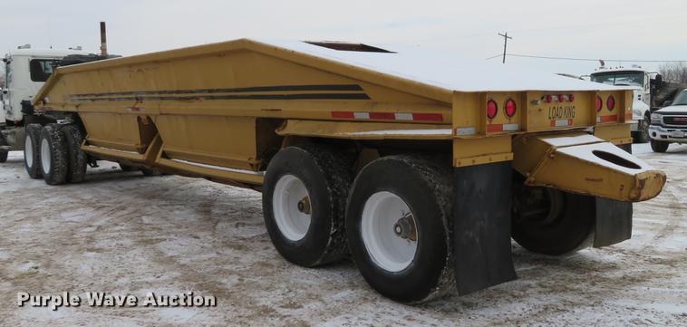 image for item DG3825 1979 Load King 2030 bottom dump trailer