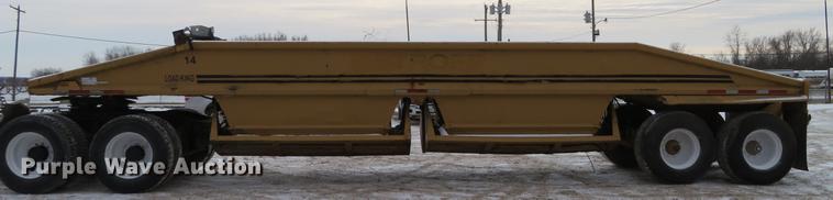 image for item DG3825 1979 Load King 2030 bottom dump trailer
