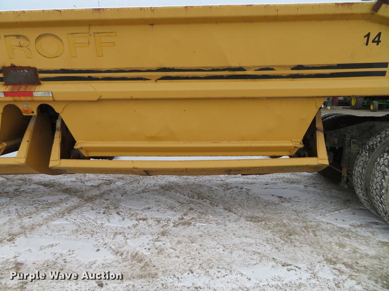 image for item DG3825 1979 Load King 2030 bottom dump trailer