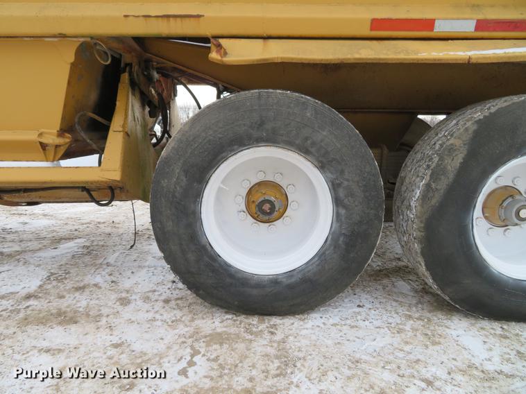 image for item DG3825 1979 Load King 2030 bottom dump trailer