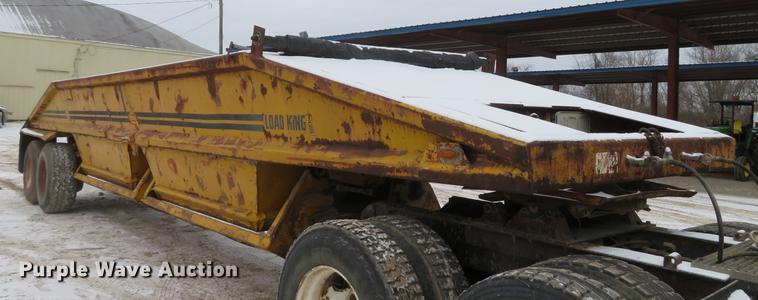 image for item DG3826 1979 Load King 2030 bottom dump trailer