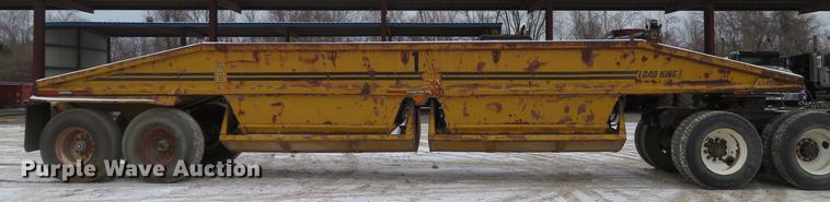 image for item DG3826 1979 Load King 2030 bottom dump trailer