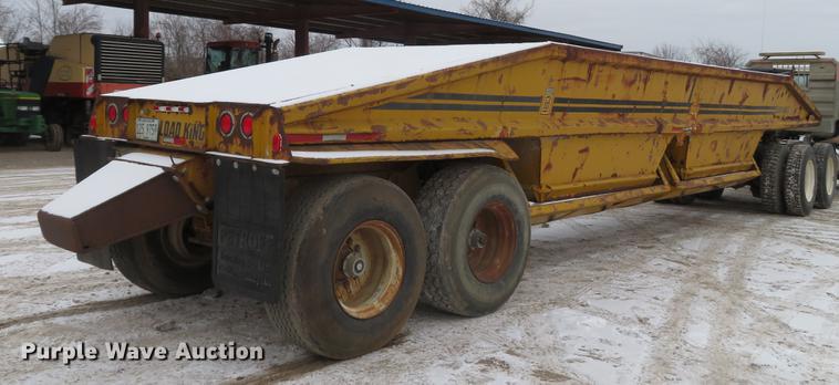 image for item DG3826 1979 Load King 2030 bottom dump trailer