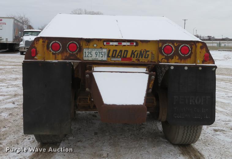 image for item DG3826 1979 Load King 2030 bottom dump trailer