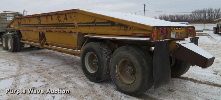 image for item DG3826 1979 Load King 2030 bottom dump trailer
