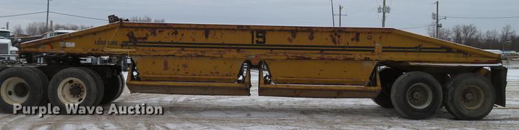 image for item DG3826 1979 Load King 2030 bottom dump trailer