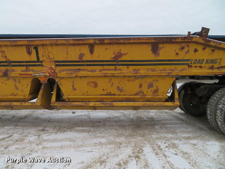 image for item DG3826 1979 Load King 2030 bottom dump trailer