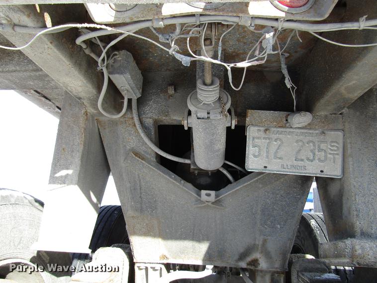 image for item FJ9605 1978 Travis end dump trailer