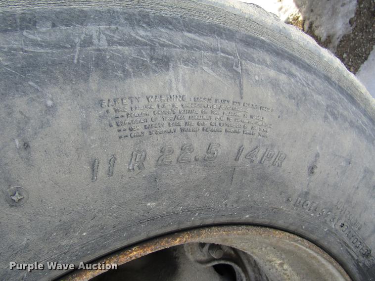 image for item FJ9605 1978 Travis end dump trailer