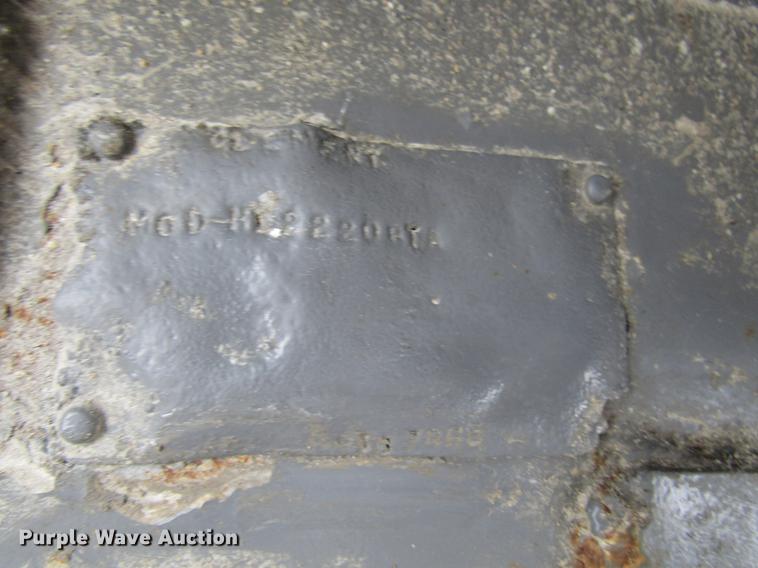 image for item FJ9605 1978 Travis end dump trailer