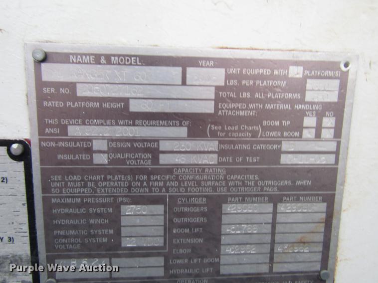 image for item DB6899 2006 International 4400 bucket truck