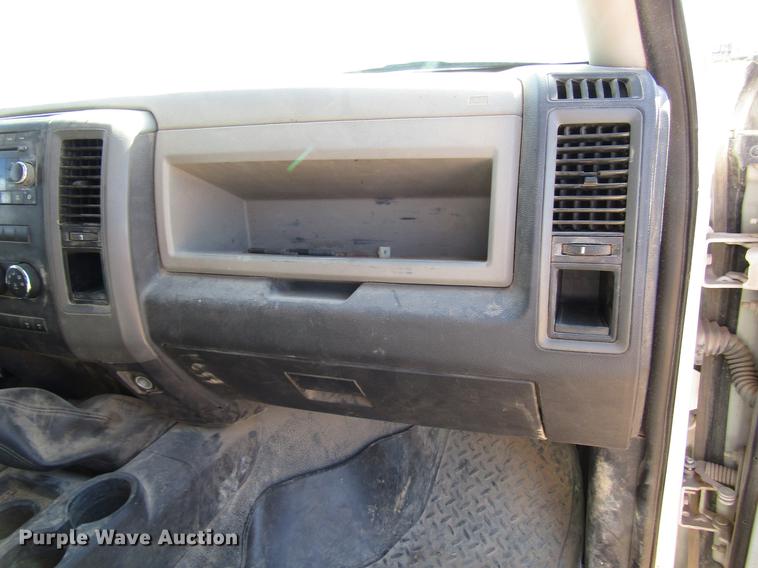 image for item DB6921 2011 Dodge Ram 5500 Crew Cab flatbed truck