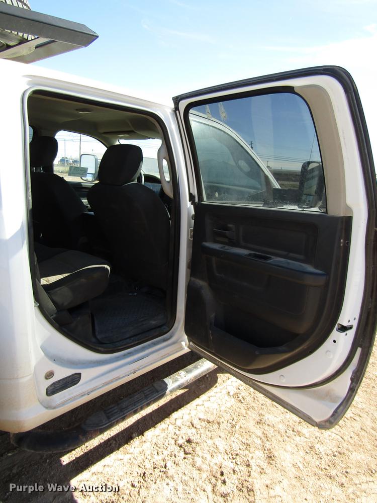 image for item DB6921 2011 Dodge Ram 5500 Crew Cab flatbed truck