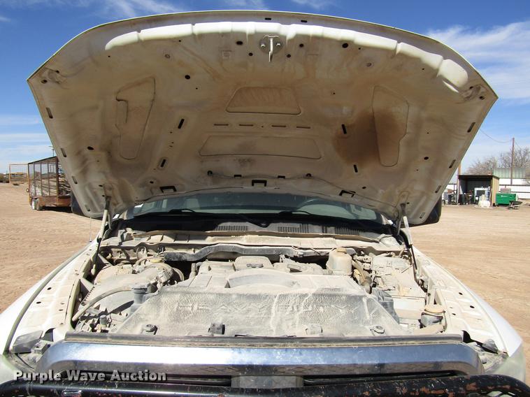 image for item DB6921 2011 Dodge Ram 5500 Crew Cab flatbed truck