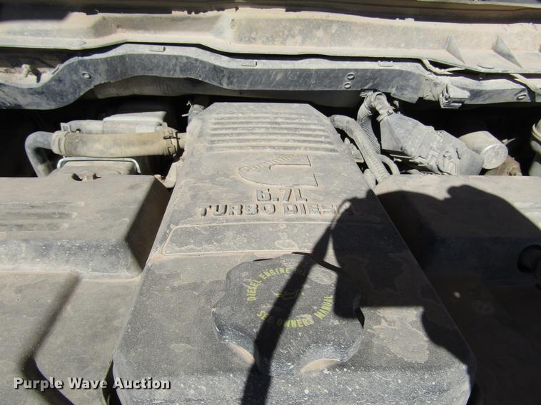 image for item DB6921 2011 Dodge Ram 5500 Crew Cab flatbed truck