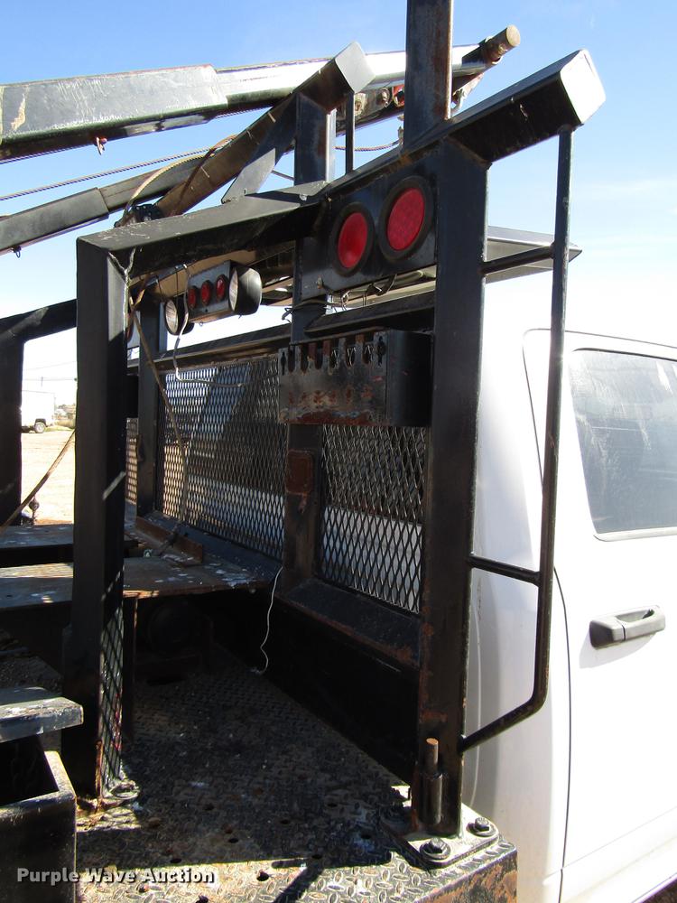 image for item DB6921 2011 Dodge Ram 5500 Crew Cab flatbed truck
